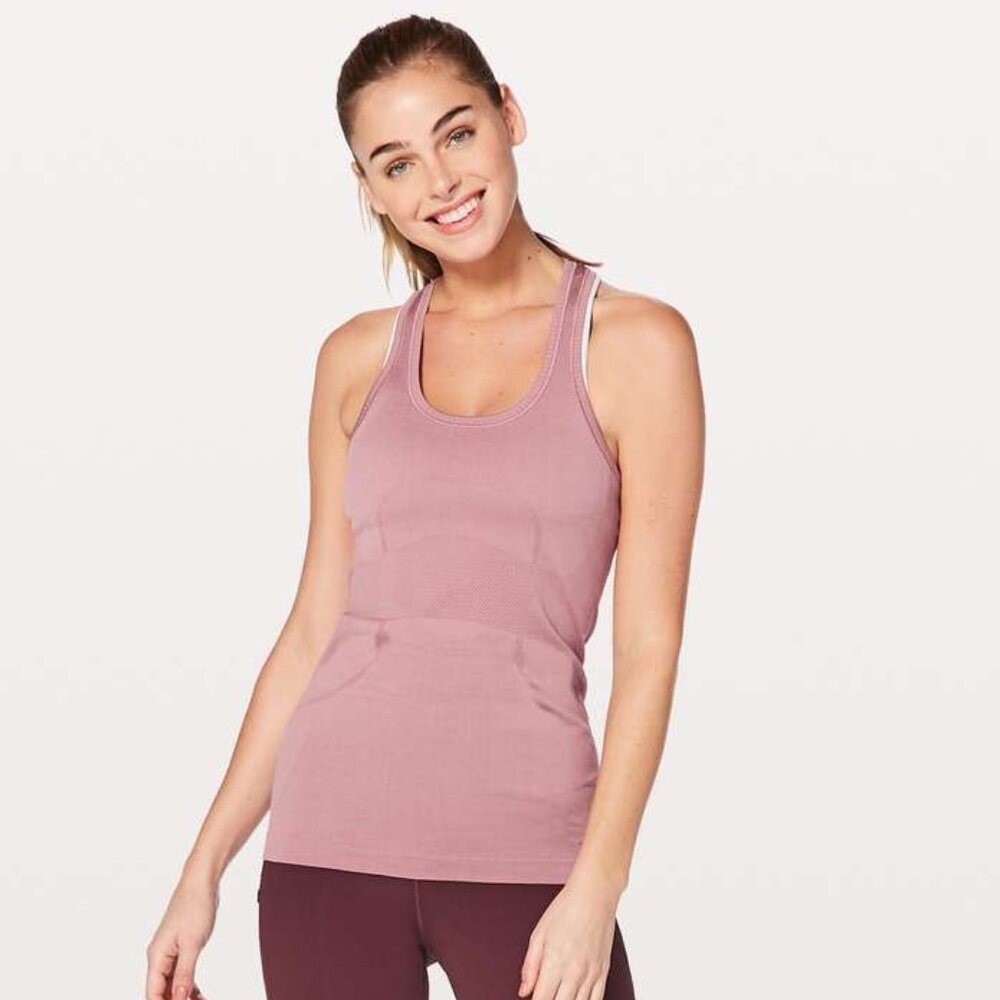 Lululemon Women's Swiftly Tech Racerback Tank Top - Quicksand Pink